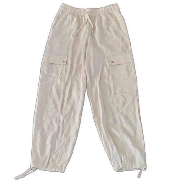 Athleta Celestial High Rise Utility Pant, Bone, Size M TALL, S/471984 - Picture 5 of 11